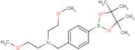 Bis-(2-methoxy-ethyl)-[4-(4,4,5,5-tetramethyl-[1,3,2]dioxaborolan-2-yl)-benzyl]-amine