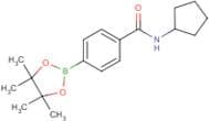 N-Cyclopentyl-4-(4,4,5,5-tetramethyl-1,3,2-dioxaborolan-2-yl)benzamide