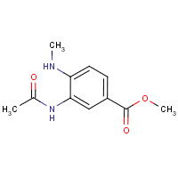Methyl 3-acetamido-4-(methylamino)benzoate