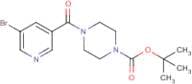 tert-Butyl 4-[(5-bromo-3-pyridinyl)carbonyl]tetrahydro-1(2H)-pyrazinecarboxylate