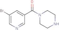 (5-Bromo-3-pyridinyl)(piperazino)methanone