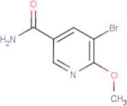 5-Bromo-6-methoxypyridine-3-carboxamide