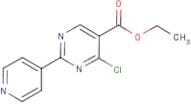 Ethyl 4-chloro-2-(pyridin-4-yl)pyrimidine-5-carboxylate