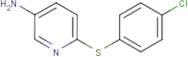 6-[(4-Chlorophenyl)sulfanyl]-3-pyridinylamine