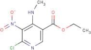 Ethyl 6-chloro-4-(methylamino)-5-nitropyridine-3-carboxylate