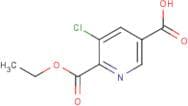 5-Chloro-6-(ethoxycarbonyl)nicotinic acid
