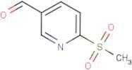 6-(Methylsulfonyl)nicotinaldehyde