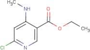 Ethyl 6-chloro-4-(methylamino)nicotinate