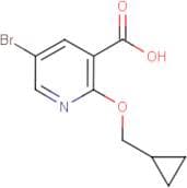 5-Bromo-2-(cyclopropylmethoxy)nicotinic acid
