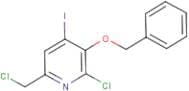 3-(Benzyloxy)-2-chloro-6-(chloromethyl)-4-iodopyridine