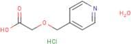 2-(Pyridin-4-ylmethoxy)acetic acid hydrochloride hydrate