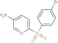 6-[(4-Bromophenyl)sulfonyl]-3-pyridinylamine