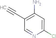 2-Chloro-5-ethynylpyridin-4-amine