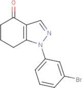 1-(3-Bromophenyl)-4,5,6,7-tetrahydro-1H-indazol-4-one