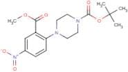 tert-Butyl 4-[2-(methoxycarbonyl)-4-nitrophenyl]piperazine-1-carboxylate