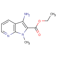 Ethyl 3-amino-1-methyl-1H-pyrrolo[2,3-b]pyridine-2-carboxylate