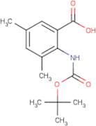 2-{[(tert-Butoxy)carbonyl]amino}-3,5-dimethylbenzoic acid