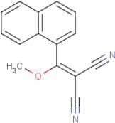 2-[Methoxy(naphthalen-1-yl)methylidene]propanedinitrile