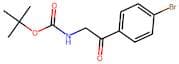 4-Bromophenacylamine, N-BOC protected
