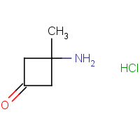 3-Amino-3-methylcyclobutan-1-one hydrochloride