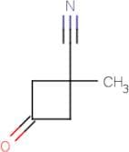 1-Methyl-3-oxocyclobutane-1-carbonitrile