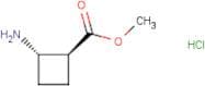 Methyl trans-2-aminocyclobutanecarboxylate hydrochloride