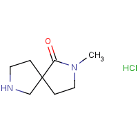 2-Methyl-2,7-diazaspiro[4.4]nonan-1-one hydrochloride