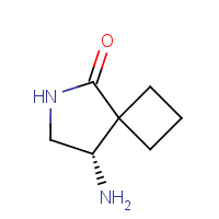 (8S)-8-Amino-6-azaspiro[3.4]octan-5-one
