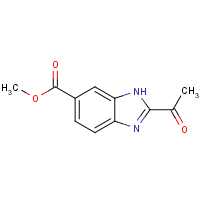 Methyl 2-acetyl-1H-benzimidazole-6-carboxylate