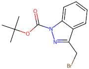 3-(Bromomethyl)-1H-indazole, N1-BOC protected