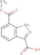 7-(Methoxycarbonyl)-1H-indazole-3-carboxylic acid