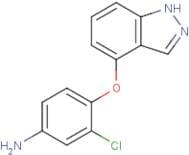 3-Chloro-4-(1H-indazol-4-yloxy)aniline