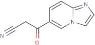 3-(Imidazo[1,2-a]pyridin-6-yl)-3-oxopropanenitrile