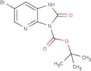 tert-Butyl 6-bromo-2-oxo-1,2-dihydro-3H-imidazo[4,5-b]pyridine-3-carboxylate