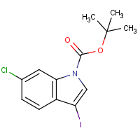 tert-Butyl 6-chloro-3-iodo-1H-indole-1-carboxylate
