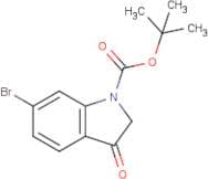 tert-Butyl 6-bromo-3-oxo-2,3-dihydro-1H-indole-1-carboxylate