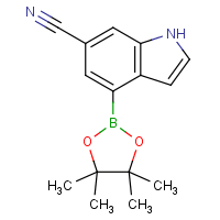 6-Cyano-1H-indole-4-boronic acid, pinacol ester