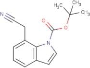 tert-Butyl 7-(cyanomethyl)-1H-indole-1-carboxylate