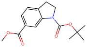 1-tert-Butyl 6-methyl 2,3-dihydro-1H-indole-1,6-dicarboxylate