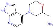 1-[4-(1H-Pyrazolo[3,4-b]pyridin-4-yl)morpholin-2-yl]methanamine
