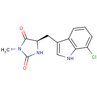 (5R)-5-[(7-Chloro-1H-indol-3-yl)methyl]-3-methylimidazolidine-2,4-dione