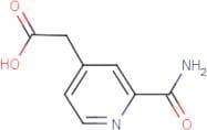 (2-Carbamoylpyridin-4-yl)acetic acid