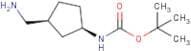 tert-Butyl [(1R,3S)-3-(aminomethyl)cyclopentyl]carbamate