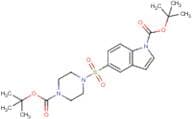 tert-Butyl 5-{[4-(tert-Butoxycarbonyl)piperazin-1-yl]sulfonyl}-1H-indole-1-carboxylate