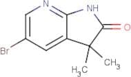 5-Bromo-3,3-dimethyl-1,3-dihydro-2H-pyrrolo[2,3-b]pyridin-2-one