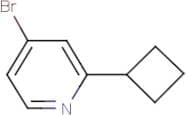 4-Bromo-2-cyclobutylpyridine