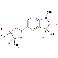 1,3,3-Trimethyl-5-(4,4,5,5-tetramethyl-1,3,2-dioxaborolan-2-yl)-1,3-dihydro-2H-pyrrolo[2,3-b]pyrid…