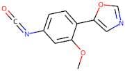 5-(4-Isocyanato-2-methoxyphenyl)oxazole