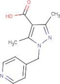 3,5-Dimethyl-1-(pyridin-4-ylmethyl)-1H-pyrazole-4-carboxylic acid