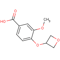 3-Methoxy-4-(oxetan-3-yloxy)benzoic acid